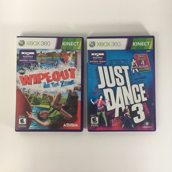 XBOX 360 Bundle. Wipeout & Just Dance 3 - Picture 1 of 7